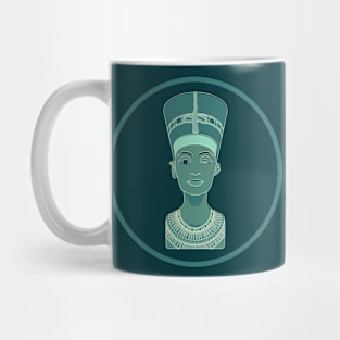 Nefertiti blue Mug